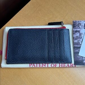 Patent of Heart Leather Card Holder